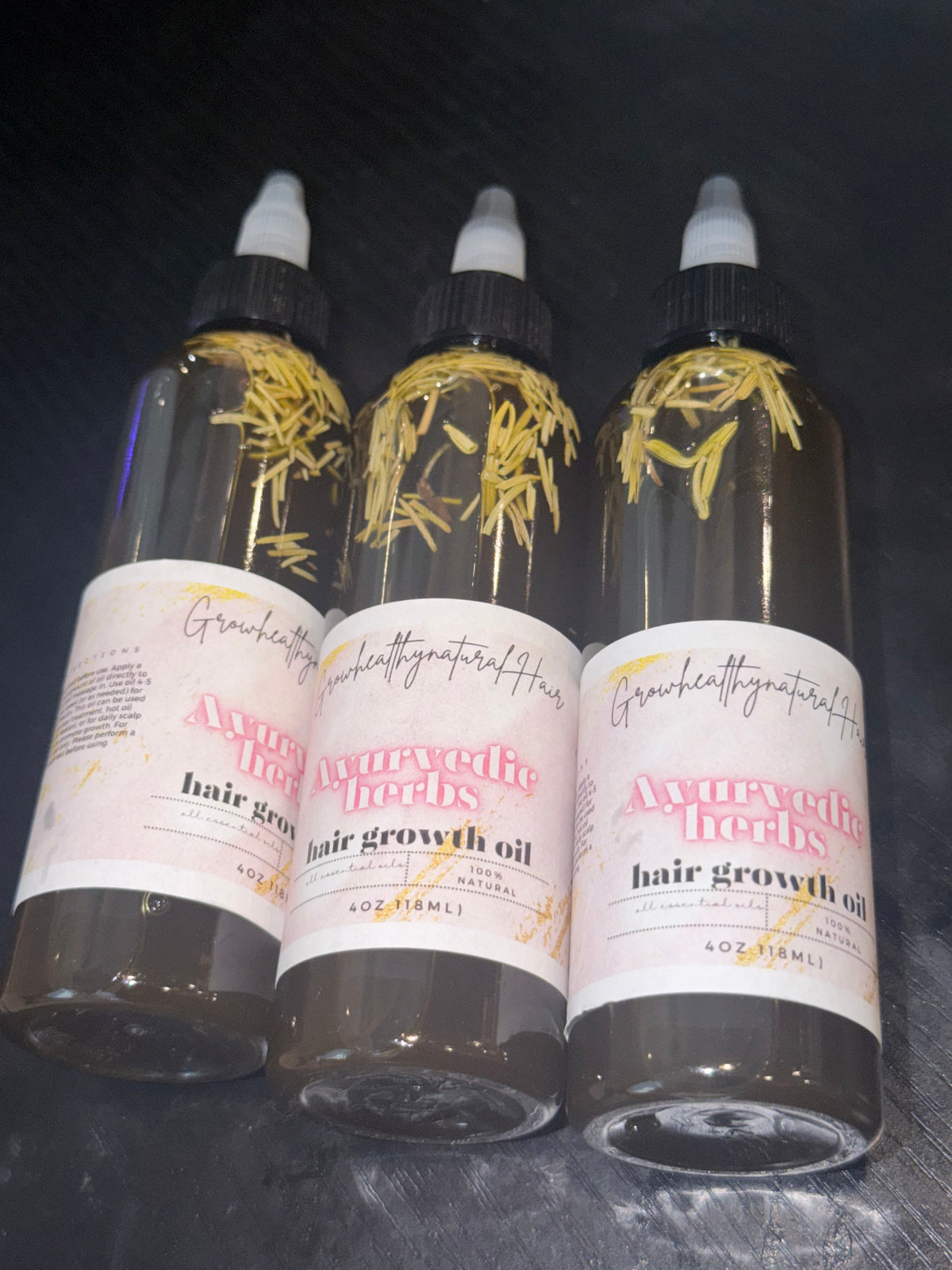 EXTRA STRENGTH ROSEMARY+FENUGREEK HERBAL HAIR GROWTH OIL