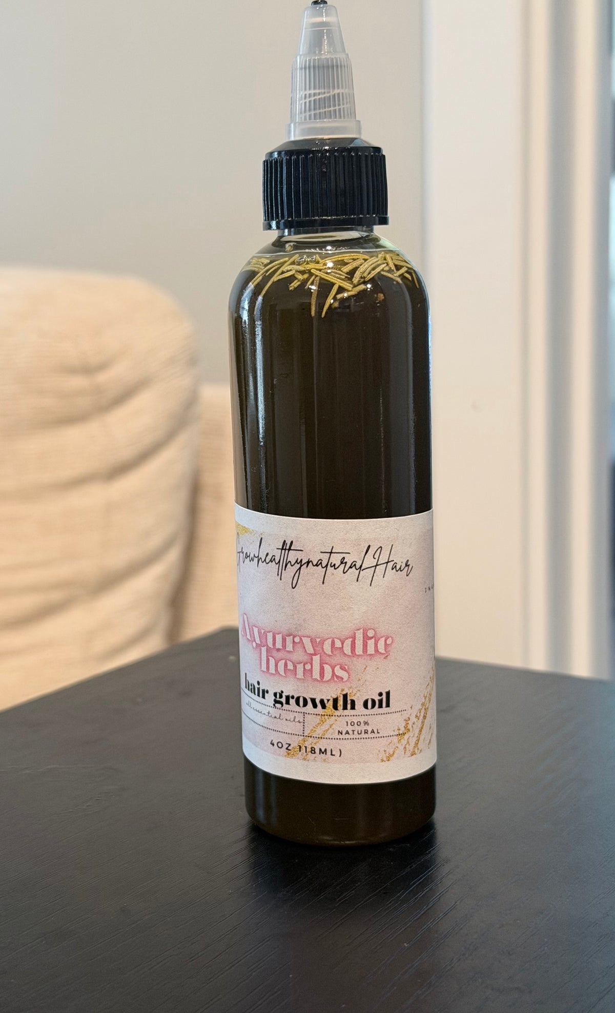 EXTRA STRENGTH ROSEMARY+FENUGREEK HERBAL HAIR GROWTH OIL