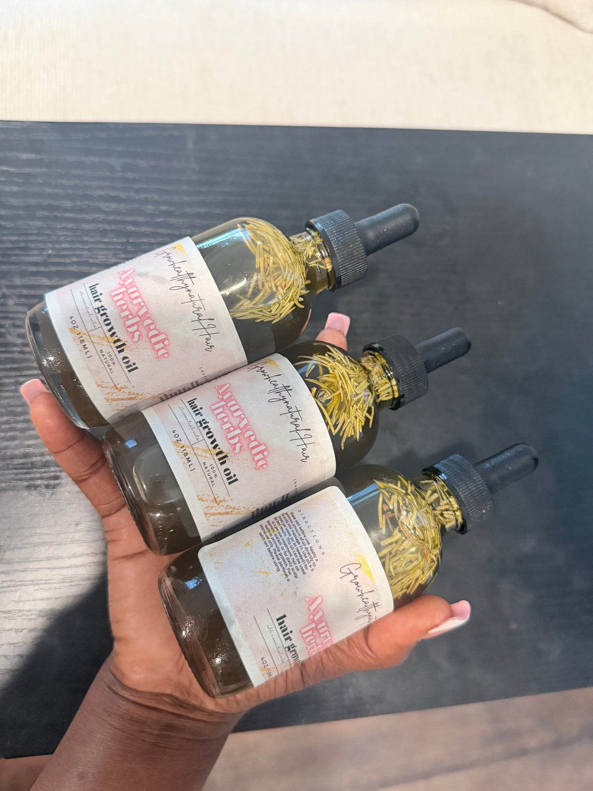 EXTRA STRENGTH ROSEMARY+FENUGREEK HERBAL HAIR GROWTH OIL
